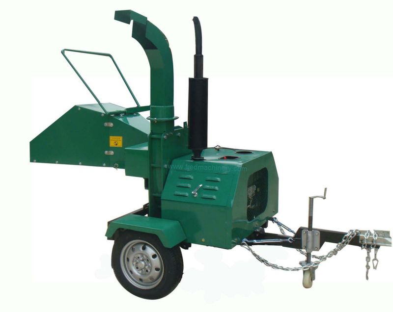 Mobile Diesel Engine Mechanical Chipper