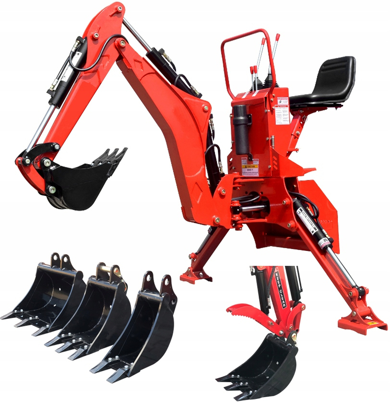 Tractor Backhoe BHM series For Small & Compact Tractors Up To 35 HP